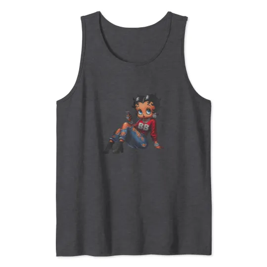 Discover Betty Boop Streetwear Tank Tops