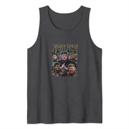 Discover Jelly Roll The Beautifully Broken Tour 2024 Tank Tops 90S Vintage Concert