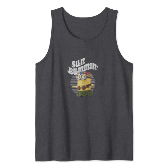 Discover Despicable Me Minions Bob Sun Bummin Hula Graphic Tank Tops