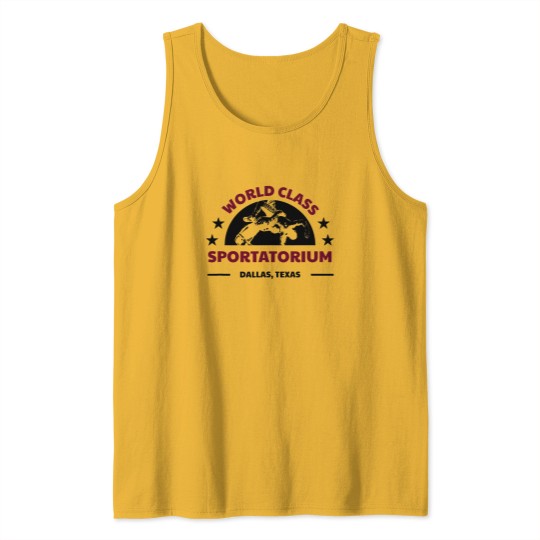 Discover Dallas TX Texas Wrestling World Class Sportatorium Tank Tops