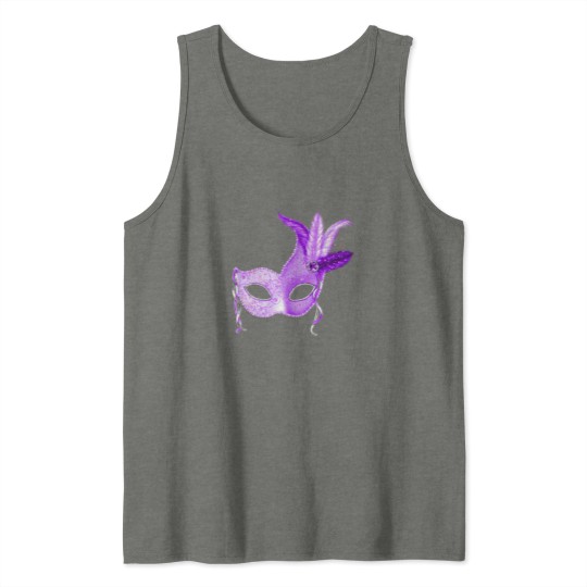 Discover Venice Carnival Mardi Gras in New Orleans Mask Tank Tops