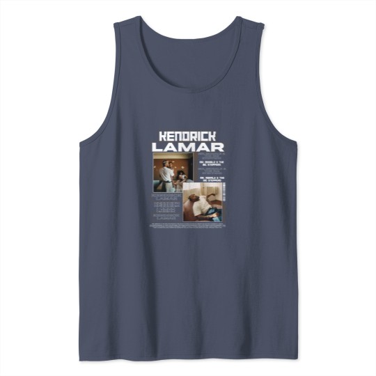 Discover Kendrick Lamar Tank Top - Official Rap Merch