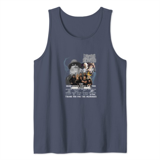 Discover The sharp dressed simple man tour zz top lynyrd skynyrd signatures 2023 Tank Tops