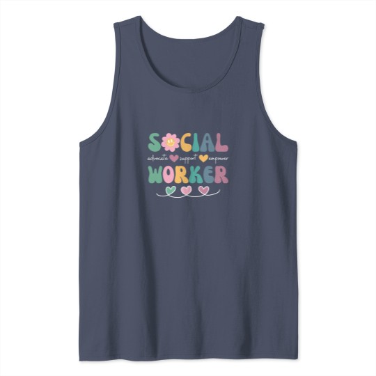 Discover Social Worker Gift Tank Top - Graduation and Appreciation