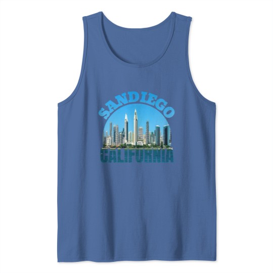 Discover San Diego California Tank Tops