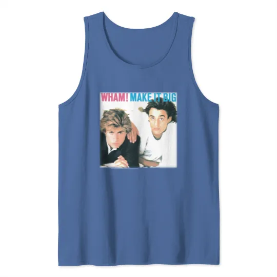 Discover Wham Make It Big White Tank Tops