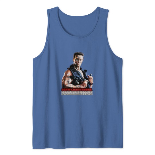 Discover Arnold Schzenegger Commando Tank Tops
