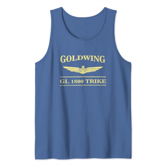 Discover GOLDWING TRIKE BAR LOGO Tank Tops SHORT OR Tank Tops M Tank Tops