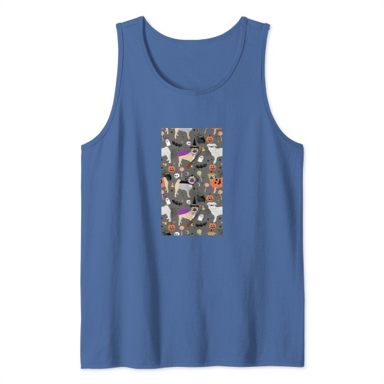 Discover Pug halloween costumes mummy witch vampire pug dog breed pattern by pet friendly Socks Tank Tops