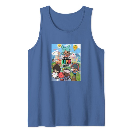 Discover toca boca Premium Matte Vertical Poster Tank Tops