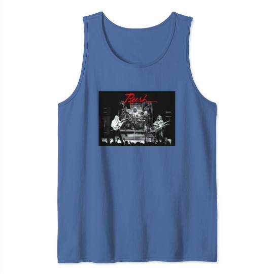 Discover Rush Classic Rock Live Poster Tank Tops