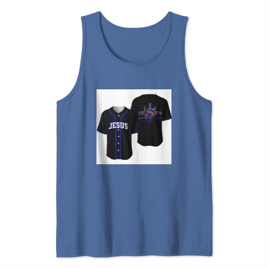 Discover Jesus Christ Baseball Jersey Tank Tops