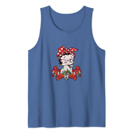 Discover Betty Boop Flower Tank Tops, Betty Boop Tank Tops