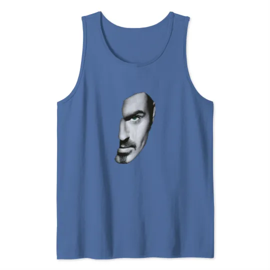 Discover George Michael Face Tank Tops Unisex & Kids Throwback