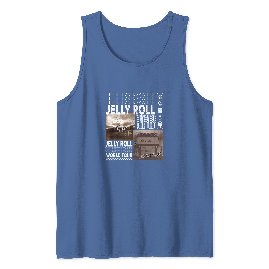 Discover Jelly Roll Music Tank Tops, 90s Y2K Merch Vintage Jelly Roll