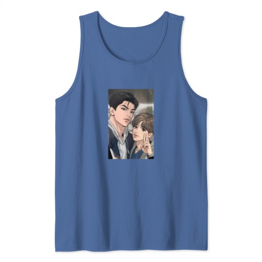 Discover Jinx - Kim Dan  Joo Jaekyun Sticker Tank Tops