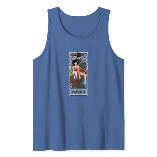 Discover Crysta Nouveau - Fern Gully Tank Tops