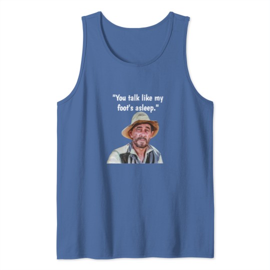Discover Vintage TV Westerns Festus Gunsmoke "You Talk Like My Foot's Asleep"  Tank Tops Tank Tops