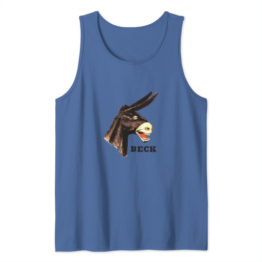 Discover Stylish Beck Donkey Adult M Medium Tank Tops - Pop, Americana, Alternative Music