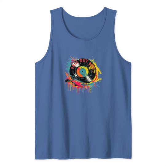 Discover Fall Out Splash Colorful Tank Tops