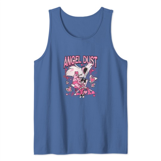 Discover Hazbin Hotel Angel Dust And Fat Nugget Cute Tank Tops
