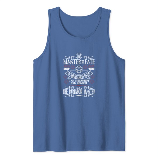 Discover Dungeon Master (Black) Tank Tops