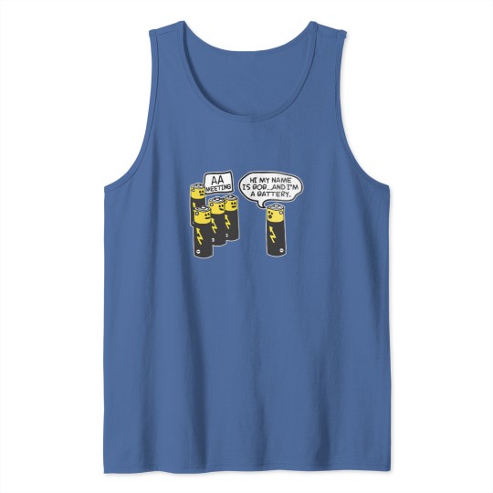 Discover AA BATTERY Tank Tops