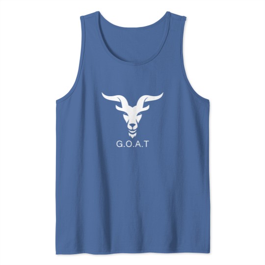 Discover G.O.A.T Tank Top for Greatest of All Time Fans