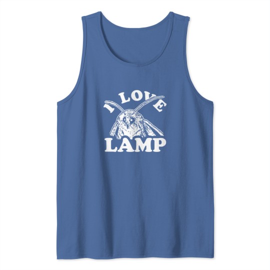 Discover I Love Lamp Moth Tank Tops