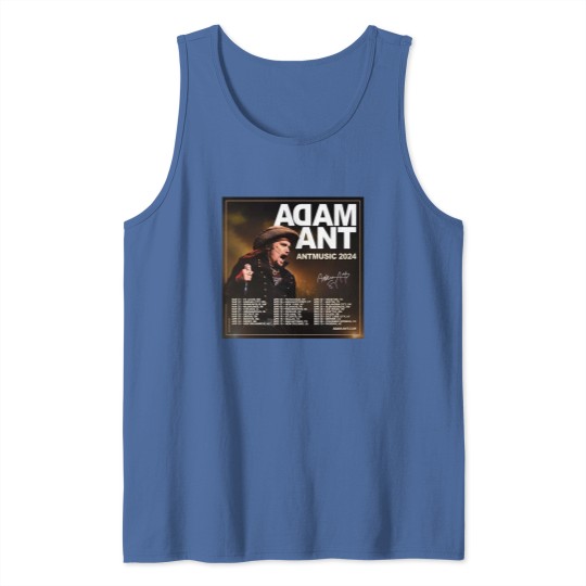 Discover Adam Ant Autumn 2024 UK ANTMUSIC Tour Unisex Tank Tops