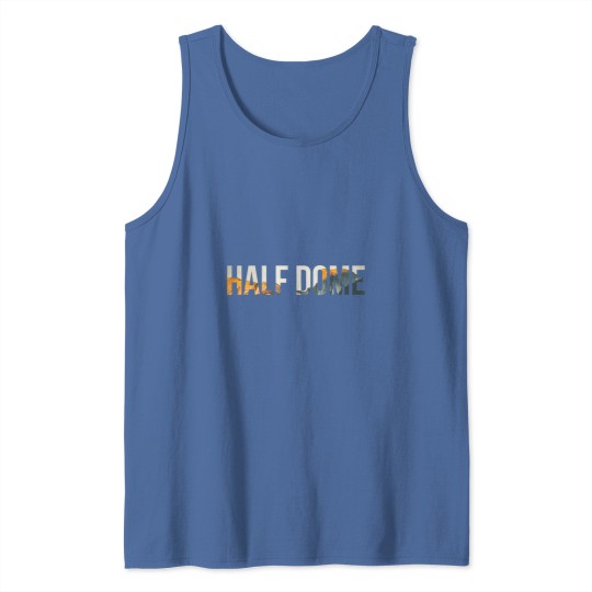 Discover Half Dome Sticker Tank Tops
