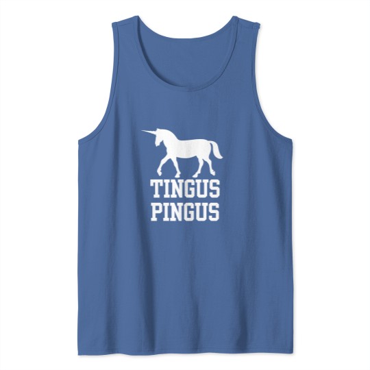 Discover Boston Basketball Fan Tingus Pingus Unicorn Tank Tops