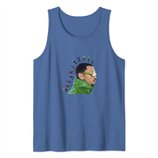 Discover Chris Brown 11:11 Tour 2024 Tank Tops, Chris Brown Fan Tank Tops, Chris Brown 2024 Tank Tops