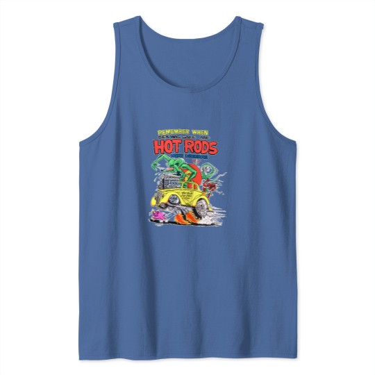Discover Rare Vintage 1991s Rat Fink Hot Rods ROTH Tank Tops