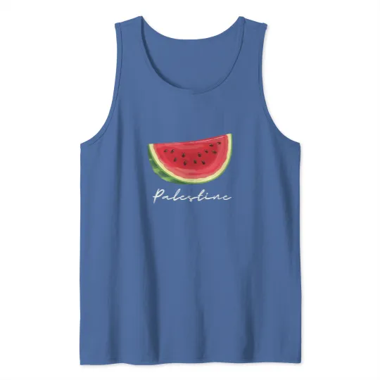 Discover Palestine Watermelon Tank Tops, Palestine Flag Tank Tops