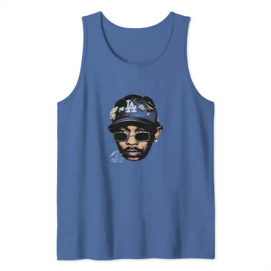 Discover Kendrick Lamar Graphic Tank Tops, Autograph Vintage Rap Tank Tops
