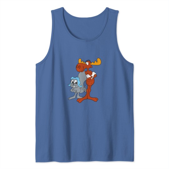Discover Rocky and Bullwinkle Tank Tops