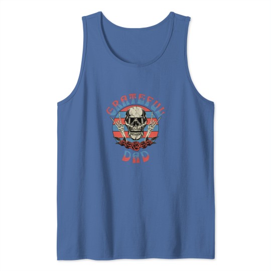 Discover Grateful Dad Tank Tops, , Father's Day Tank Tops, Fathers Day Gift,