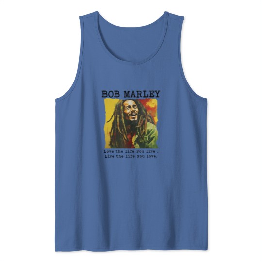 Discover Every Little Thing Gonna Be Alright Bob Marley Tank Tops