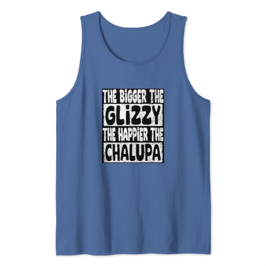 Discover The Bigger the Glizzy, the Happier the Chalupa: Hot Dog Feast Tank Tops