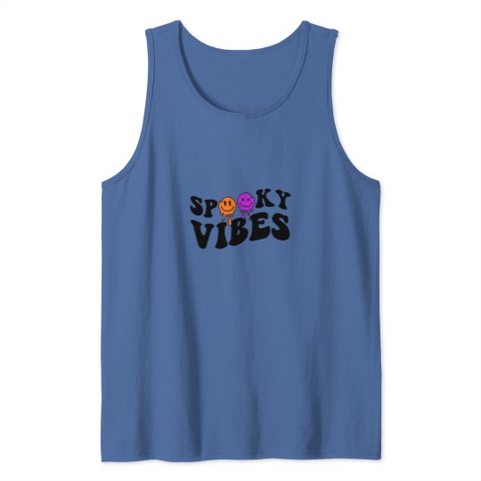 Discover Spooky Vibes Tank Tops