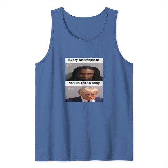 Discover Playboi Carti Donald Trump Mugshot Tank Tops