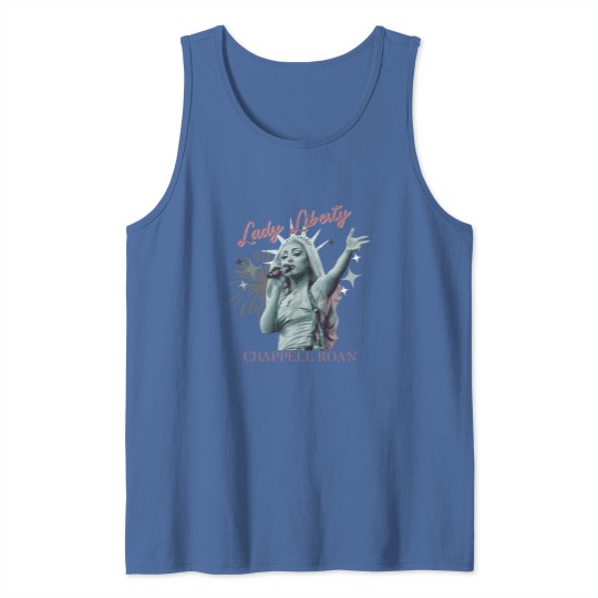 Discover Chappell Roan Tank Tops | Gov Ball Lady Liberty | Statue of Liberty Drag