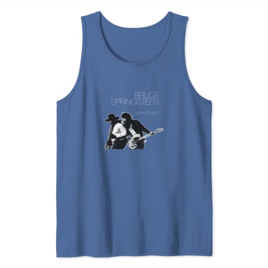 Discover Bruce Springsteen Born To Run Black Tank Tops