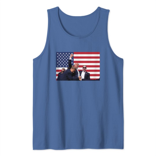 Discover Trump Fist Pump Flag MAGA 2024, Trump Flag, Patriotic Flag Baseball Caps Tank Tops