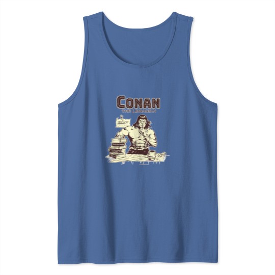 Discover Conan the Librarian Tank Tops