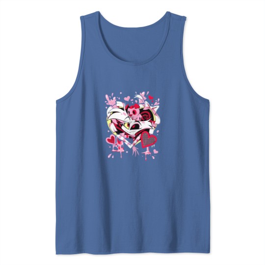 Discover Hazbin Hotel Angel Dust Tank Tops
