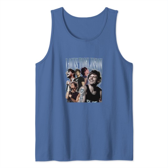 Discover Louis Tomlinson Vintage 90s Tank Tops for Tour 2023