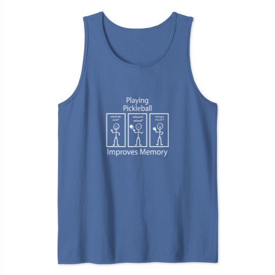 Discover playing pickleball improves memory, Pickleball Tank Tops