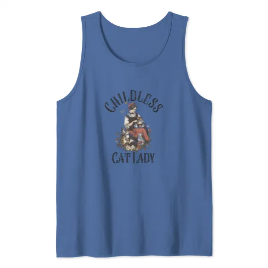 Discover Childless Cat Lady, Kamala Tank Tops, Harris President 2024, Women Power Tank Tops